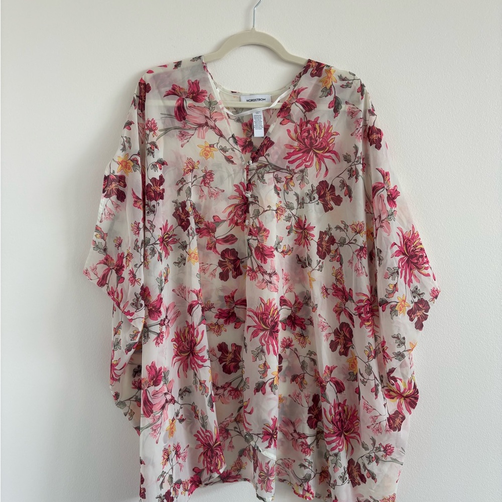 Nordstrom Floral Print Top